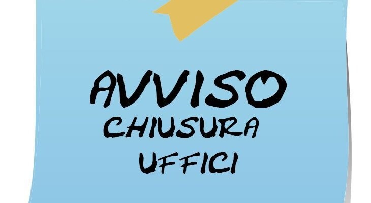 Chiusura sportello Ufficio Tributi Corso Vittorio Emanuele III