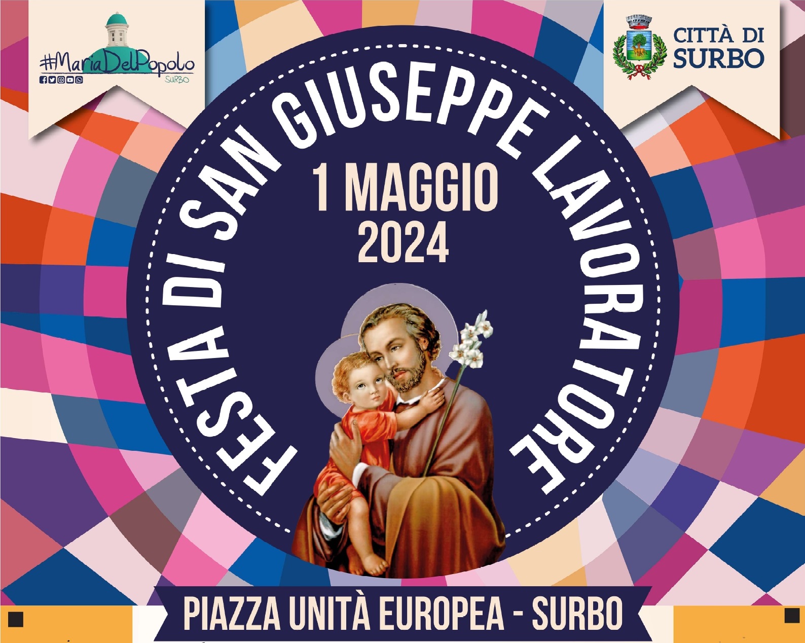 Festa di San Giuseppe Lavoratore I Maggio 2024